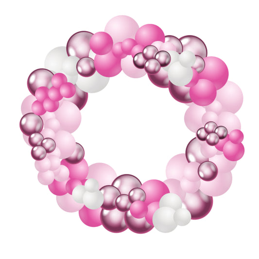 Organic Full Circle Balloon Arch