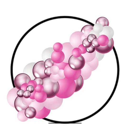 Diagonal Balloon Arch